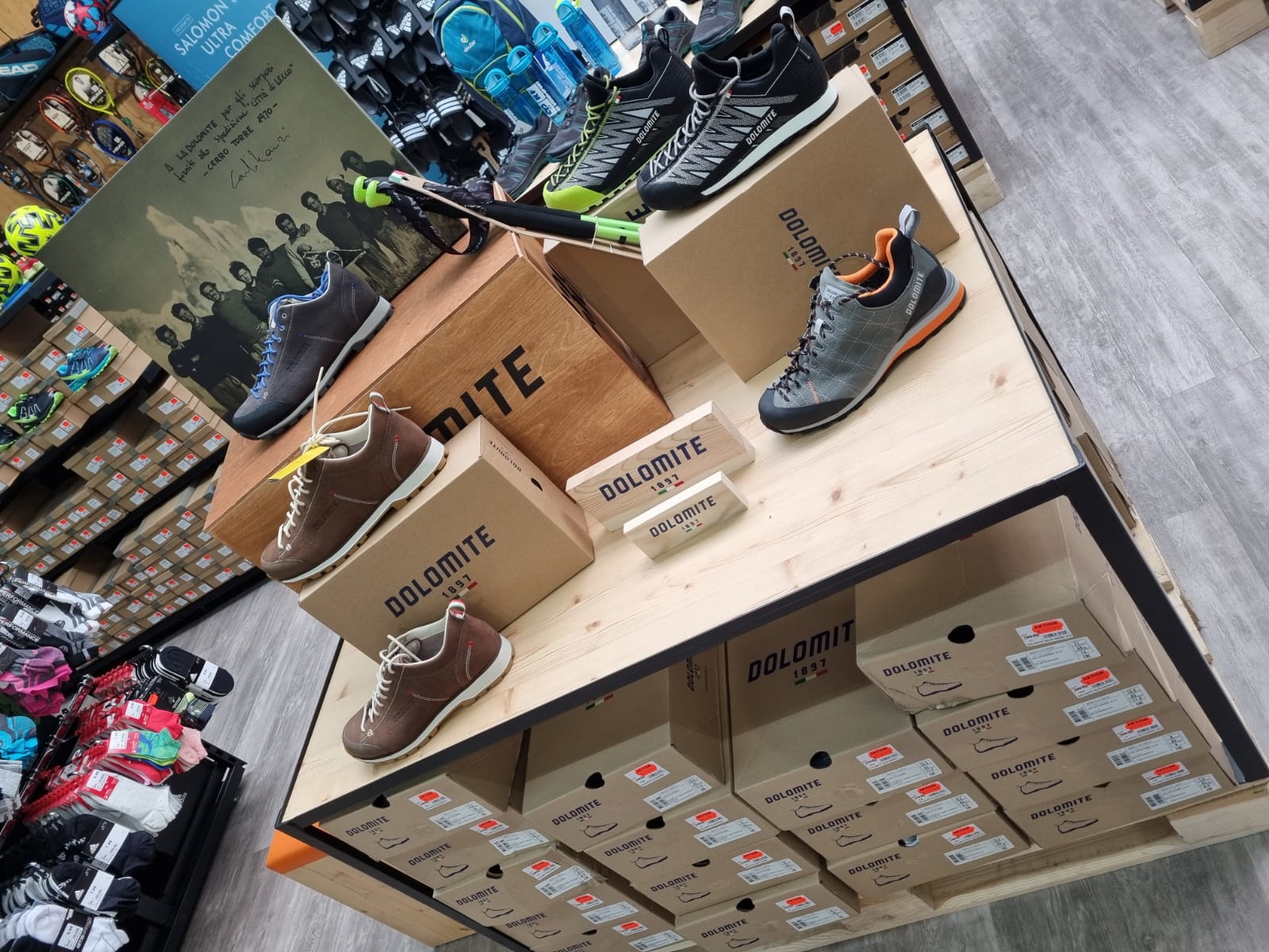 Schuhpräsentation bei RF Schuh+Sport