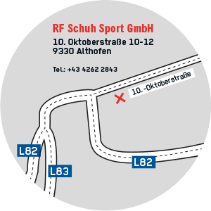 Anfahrtsplan Filiale Althofen