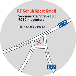 Anfahrtsplan Filiale Klagenfurt
